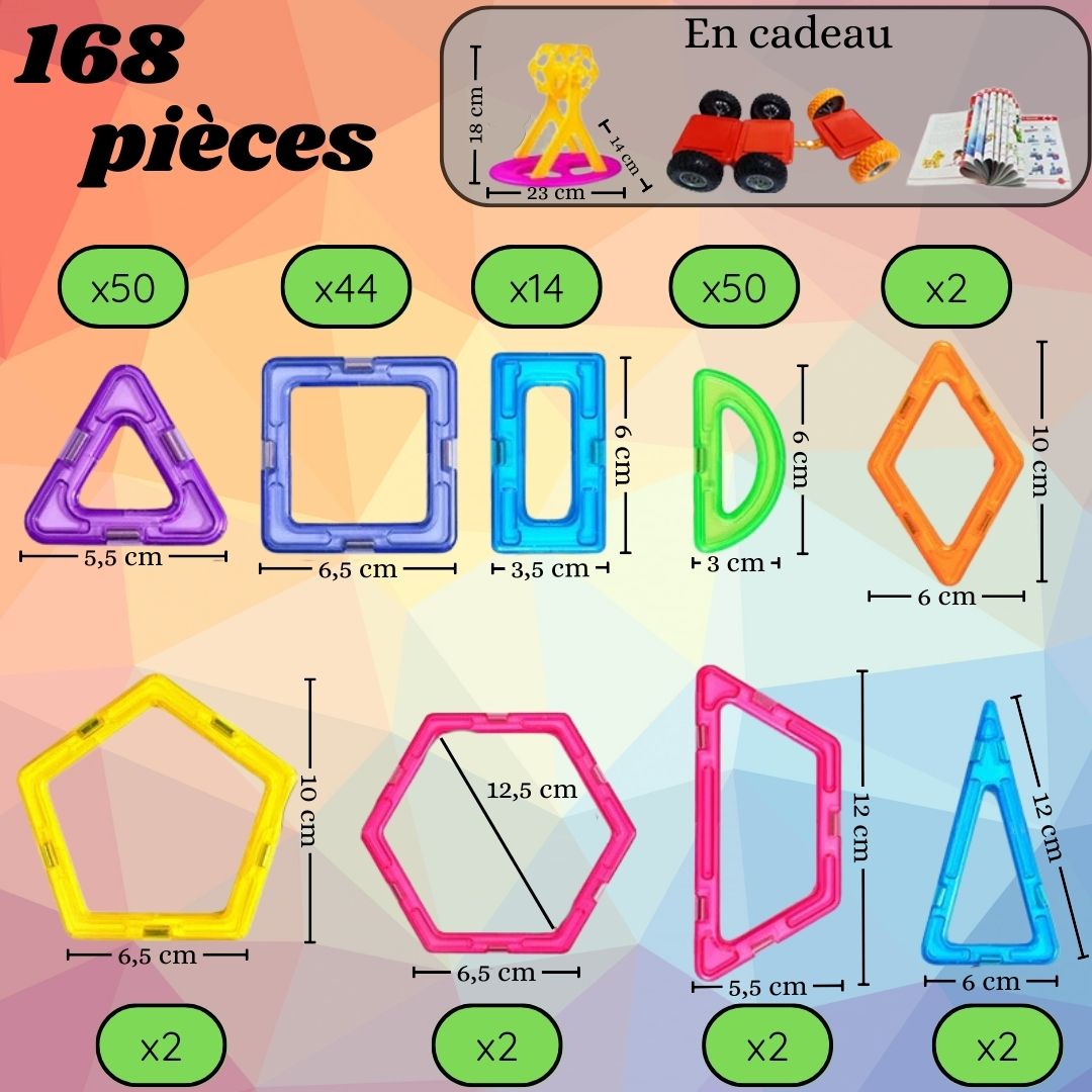 jeu-de-construction-magnétique-168-pièces